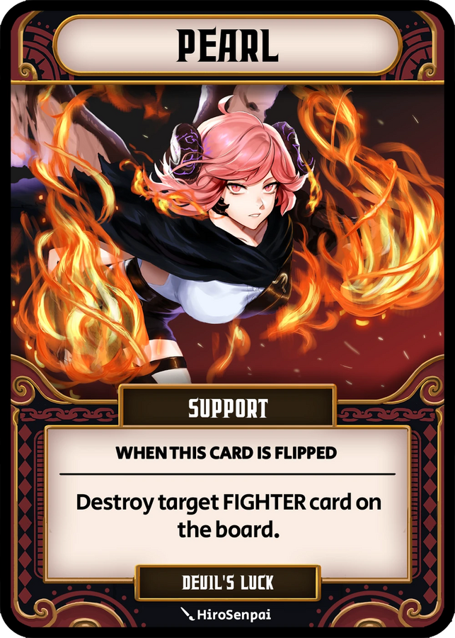 Devil's Luck TCG card for Rustage